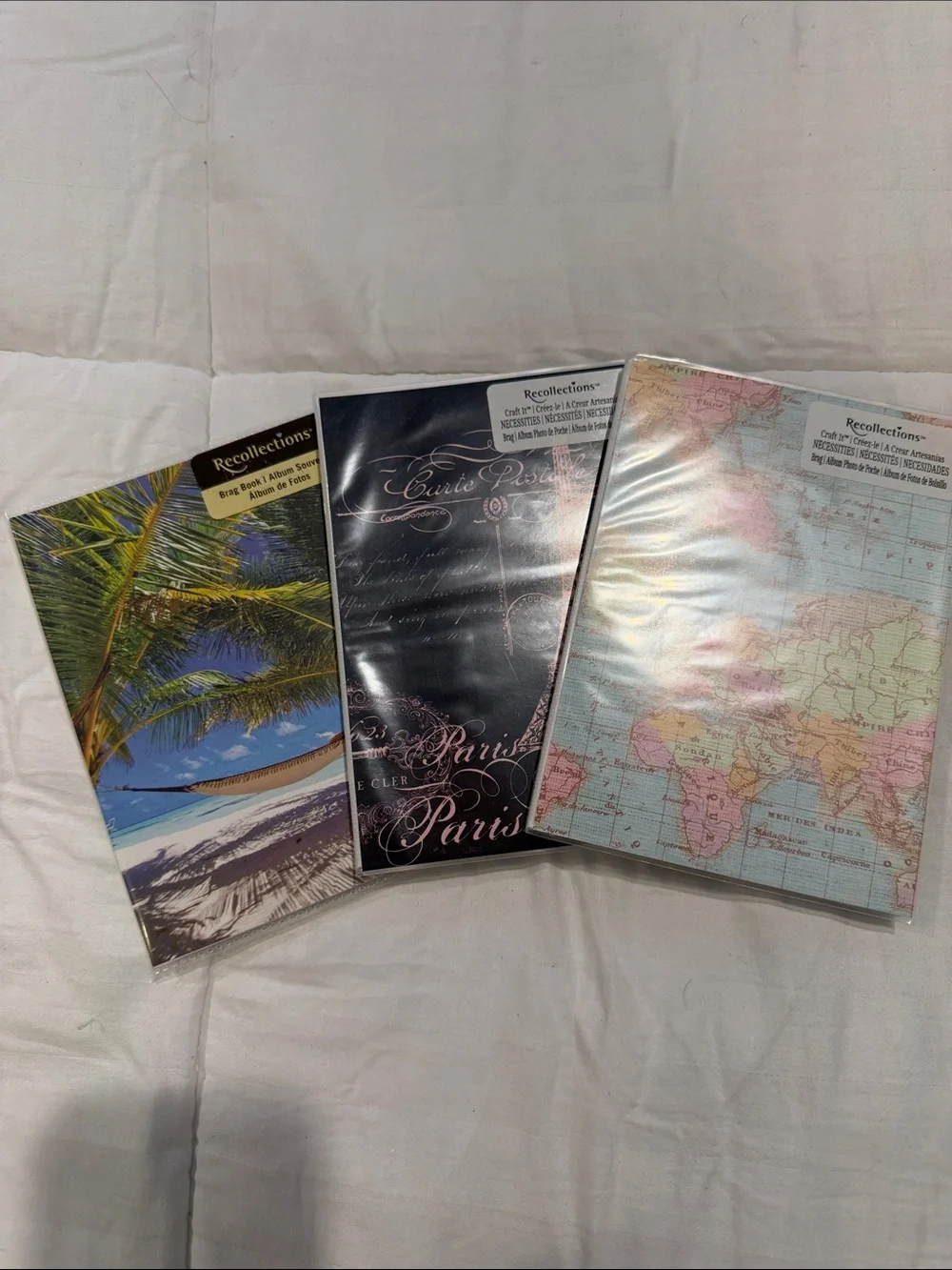 Set of 3 Small Photo Albums